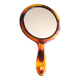 Miroir à main double face plastique écaille de tortue