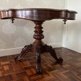 Small napoleon iii style pedestal table