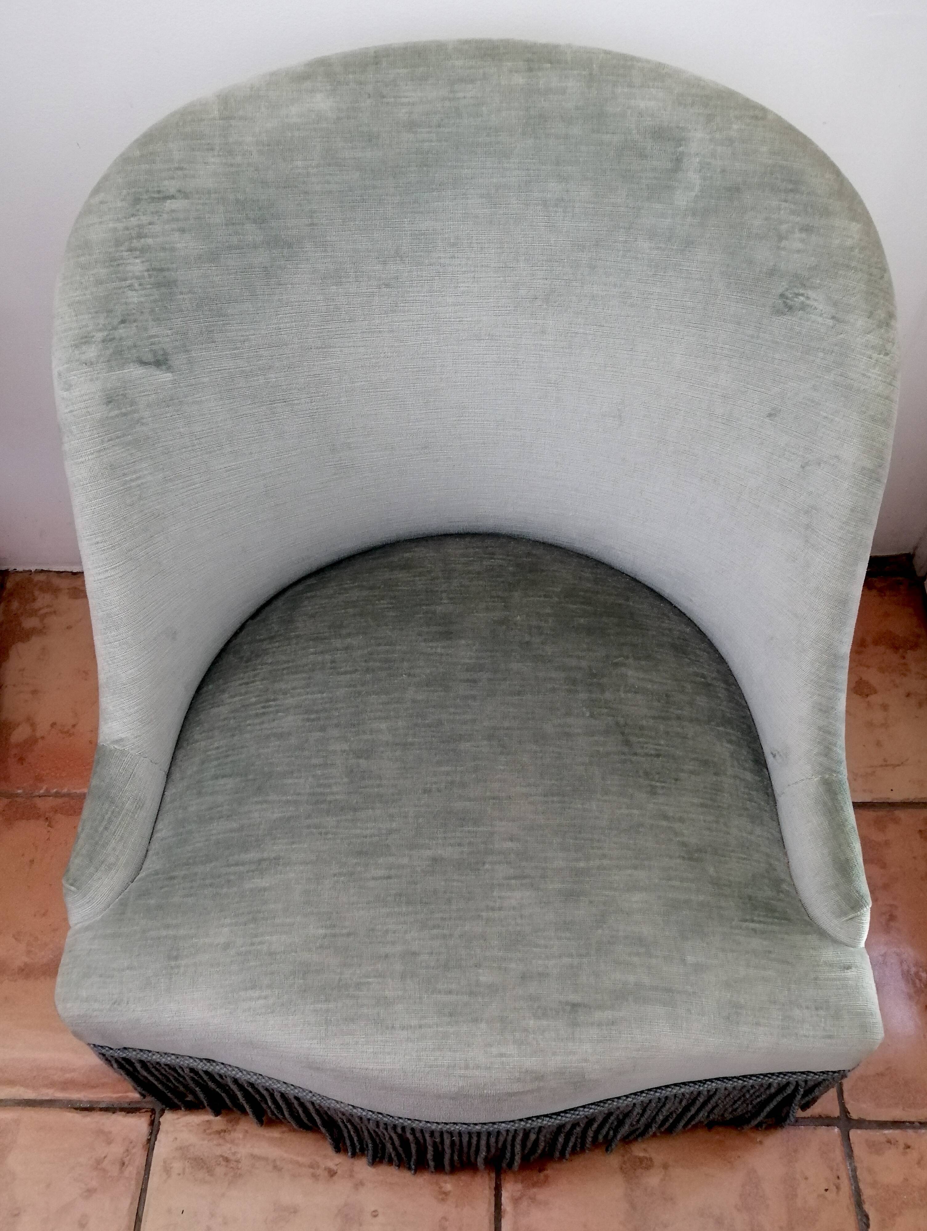 Vintage crapeau chair
