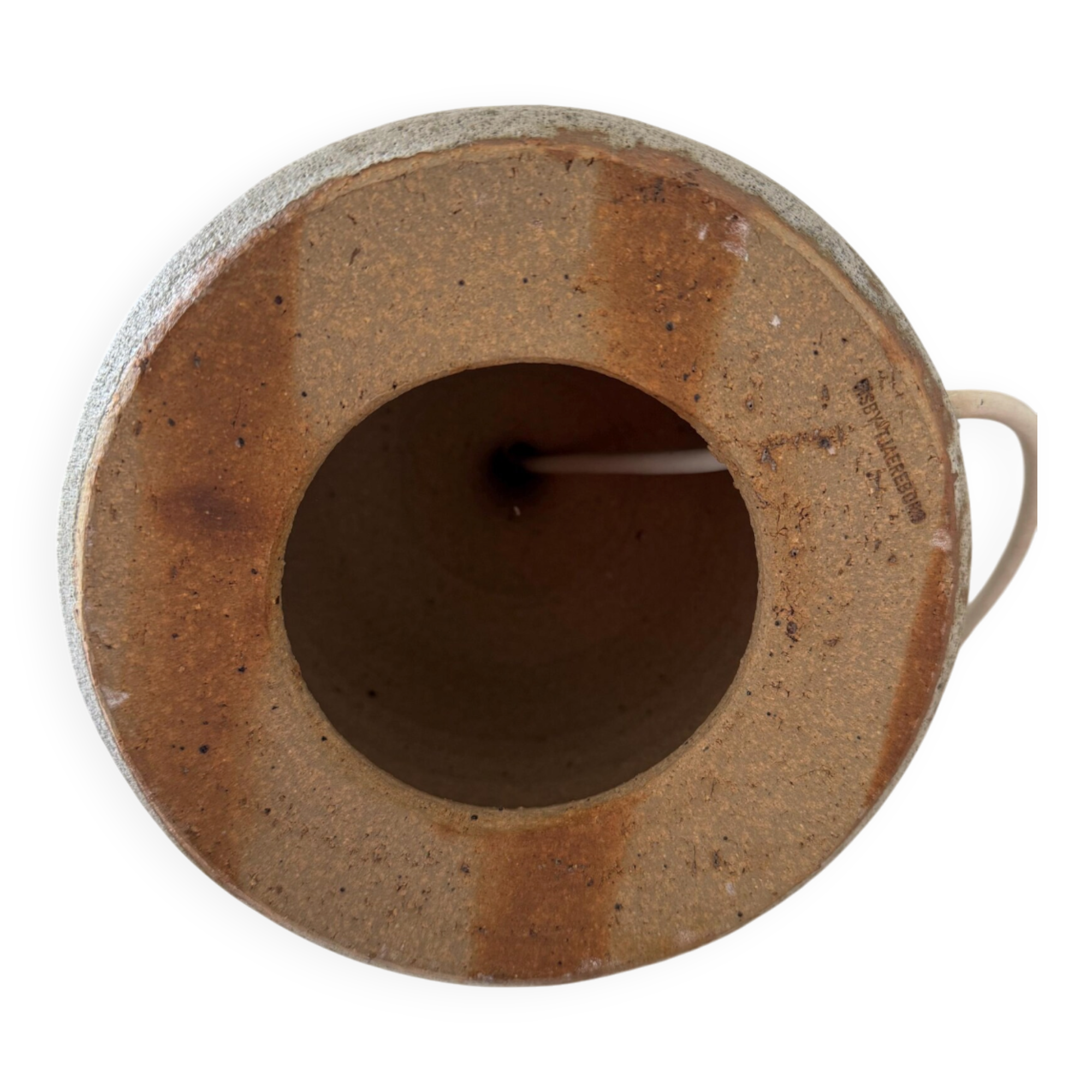 Danish Stoneware Table Lamp Visby / Tjæreborg: 1970s Scandinavian