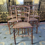 6 Art Nouveau chans chairs