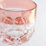 Mid-Century Hand Blown Crystal Wine Glasses from Hofbauer, Set of 6