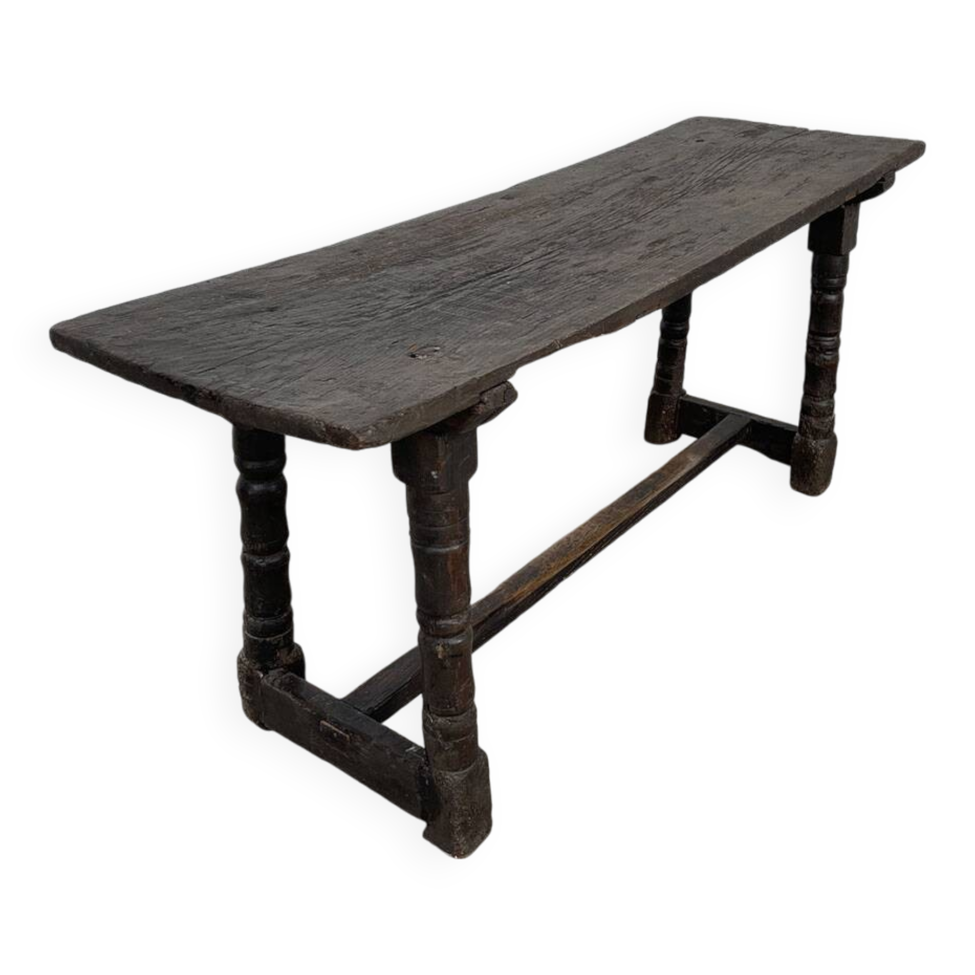 18th century oak console