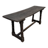 Console en chêne du 18ème siècle