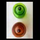 Pair Takahashi apothecary jars