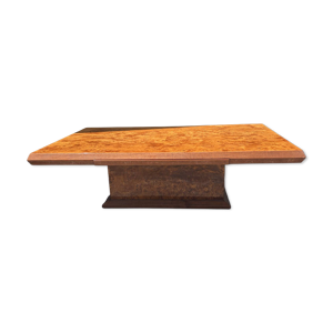 Table basse en loupe