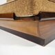Canapé en noyer Art Déco, années 1960