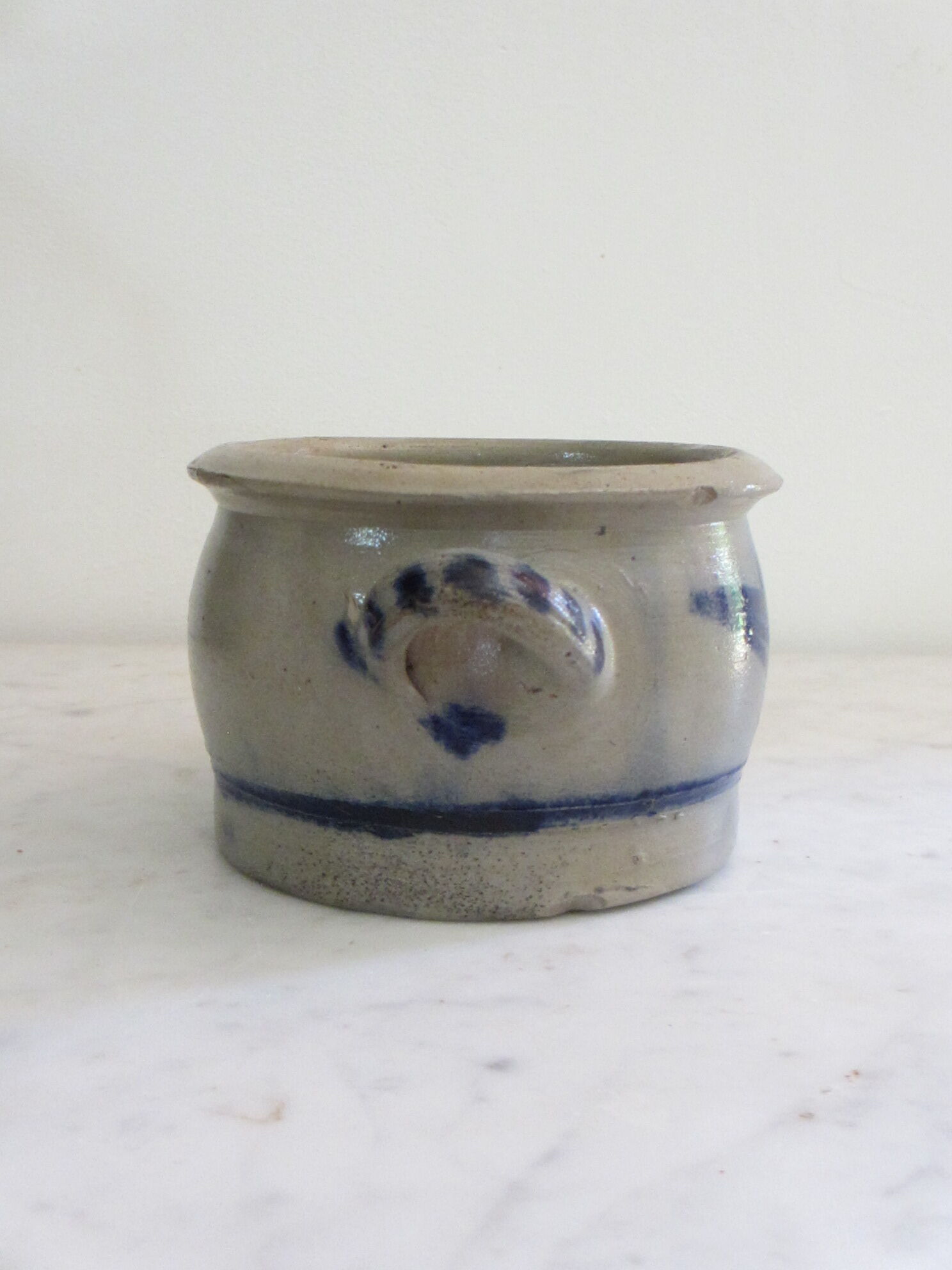 Old pot in reeds