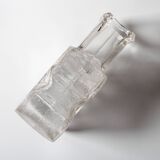 Pressed Glass Vase On The Rocks by Heiner Düsterhaus / Walther Glas / 1972