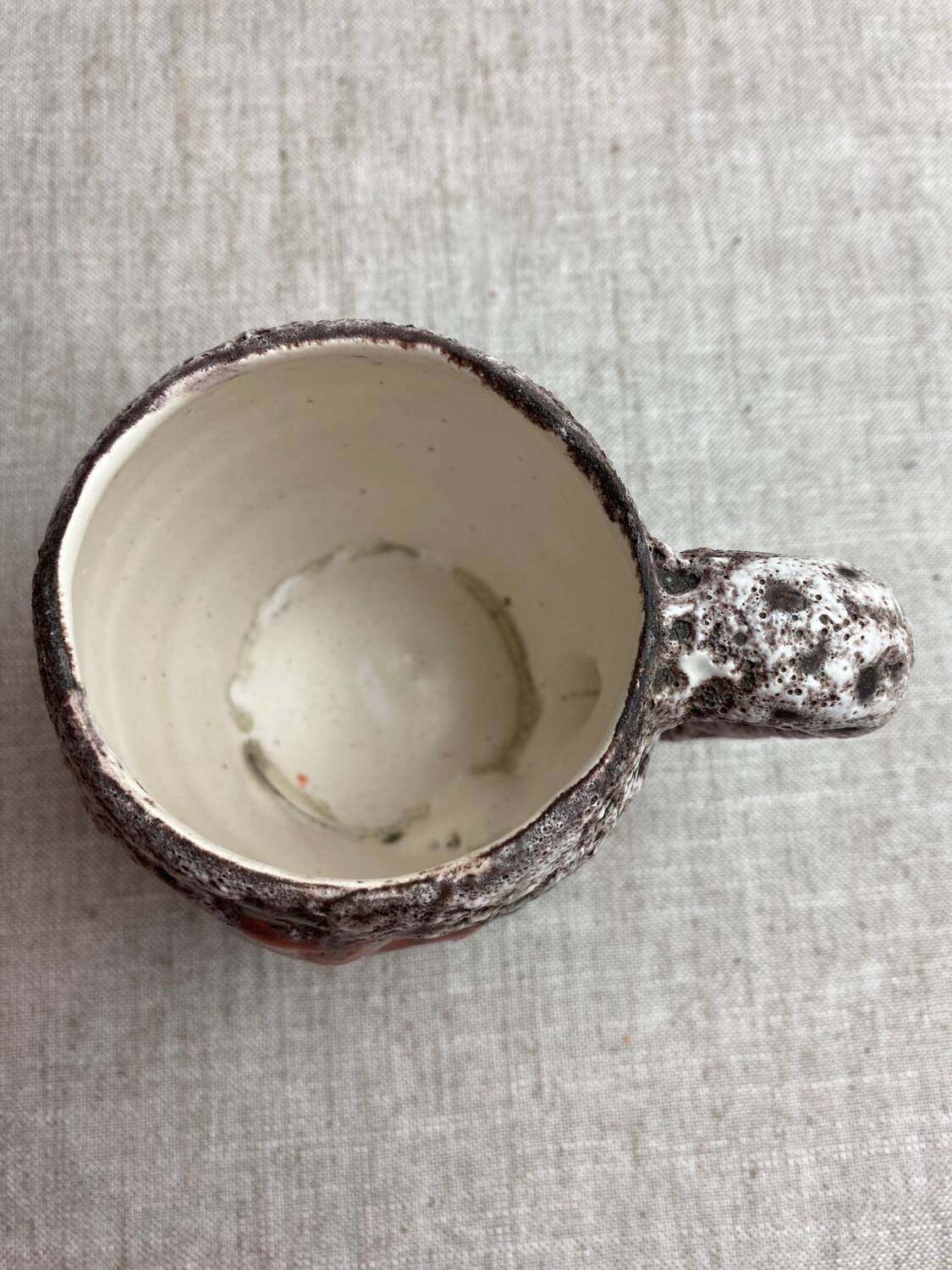 La Roue Vallauris ceramic mug and pitcher