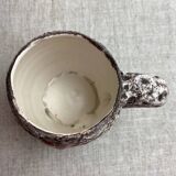La Roue Vallauris ceramic mug and pitcher