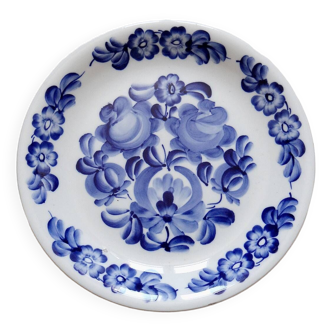 Polish earthenware plate "fajans"