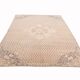 6x8 Vintage Cream & Black Oriental Persian Rug, 176x259Cm