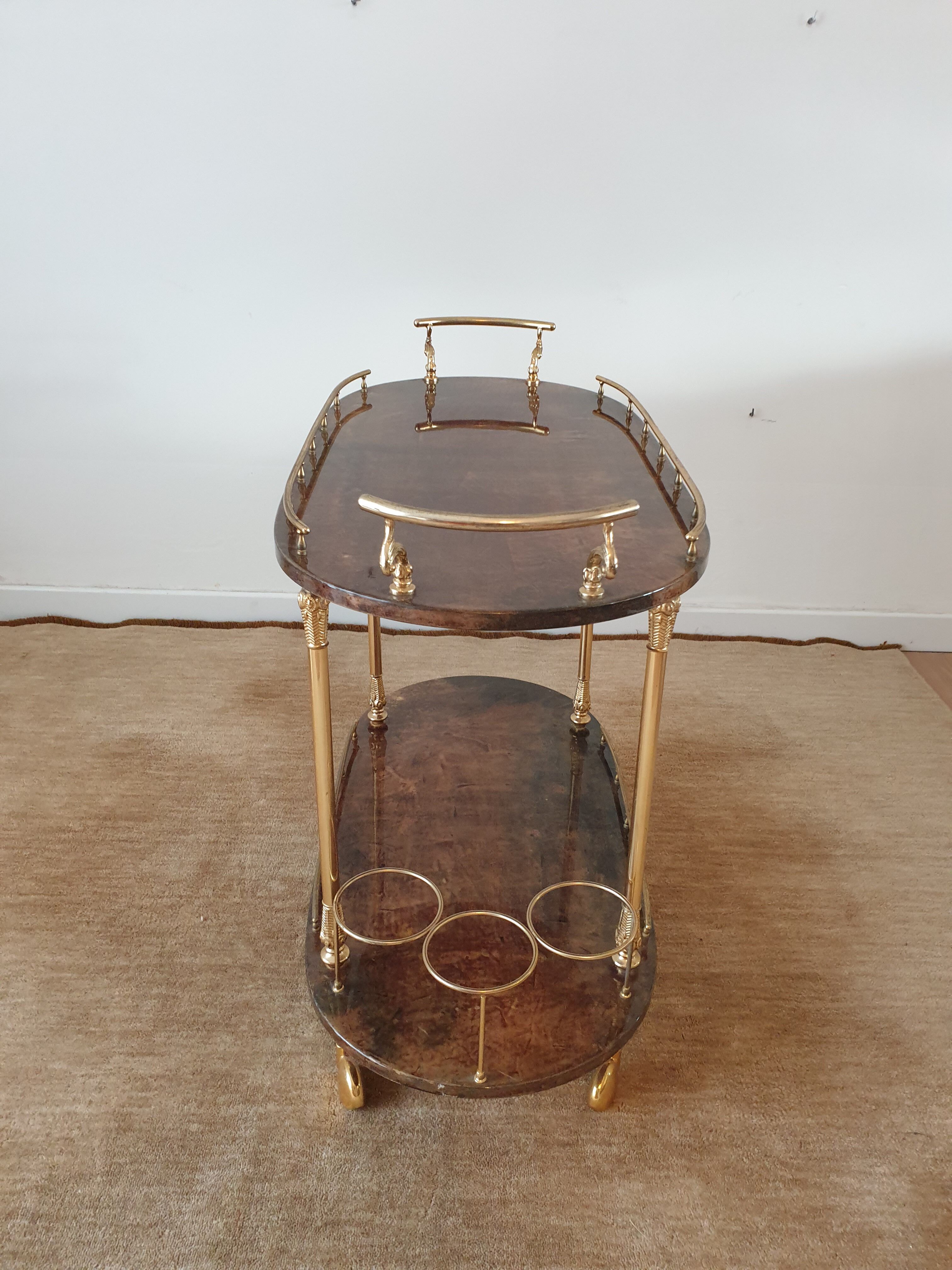 Serving trolley Aldo Tura