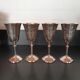 Silver metal glasses