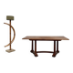 Art Deco dining table or desk in oak and beech – 1930s