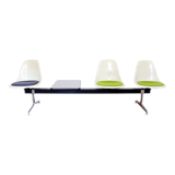 Eames bench in fiberglass 1970