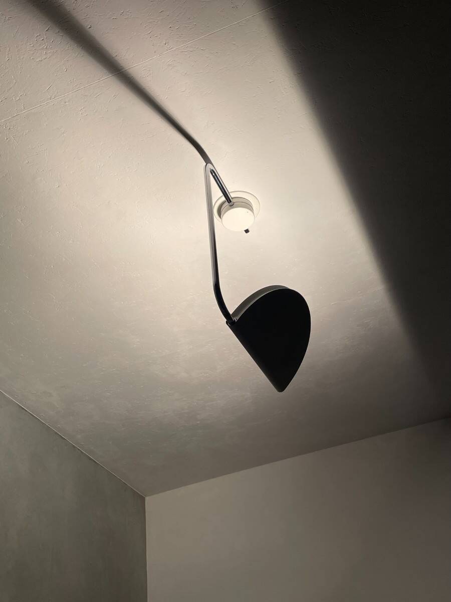 Luminaire "Mezzaluna" designed by Bruno Gecchelin ('75) / Ceiling light or wall light