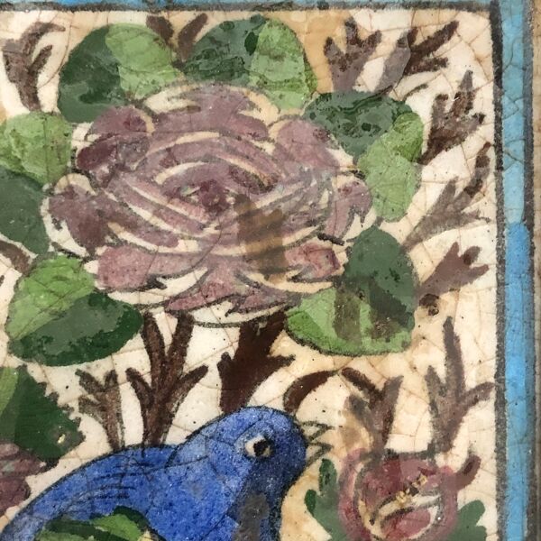Dessous de plat carreau céramique XIXème