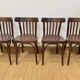 4 bentwood bistro chairs – Baumann style