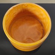 Cache-pot vintage années 70 en céramique émaillée
