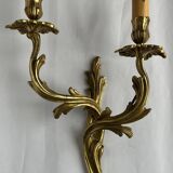 Applique en bronze doré