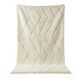 Grand tapis berbère zigzag en laine