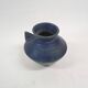 Vintage blue ceramic vase by Ciro , The Netherlands