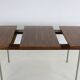 Sixties design rosewood dining table by Cees Braakman for Pastoe