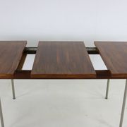 Sixties design rosewood dining table by Cees Braakman for Pastoe