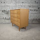 Commode vintage 4 tiroirs
