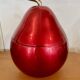 Poire à glaçons XL en métal rouge années 70
