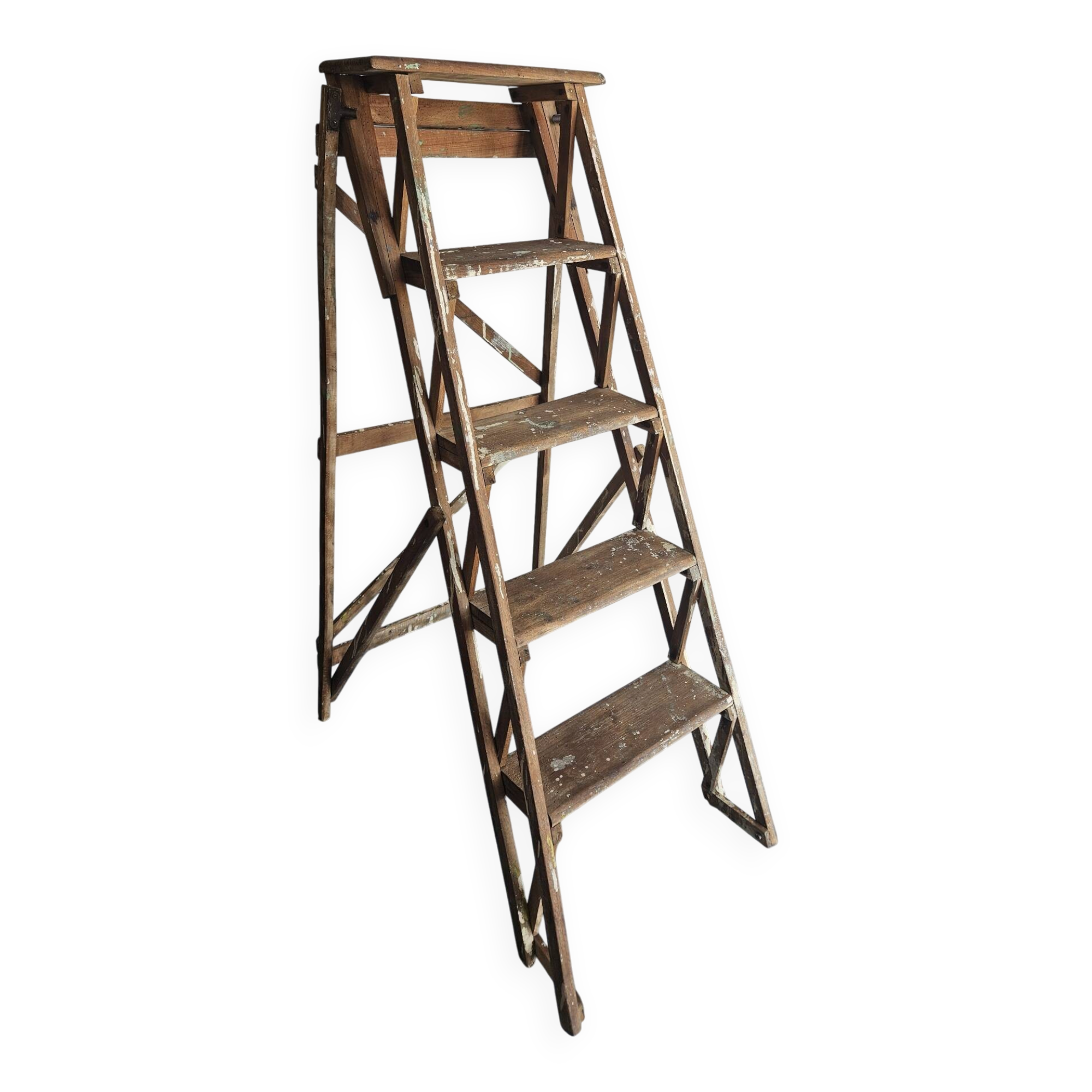 Old painter's step ladder