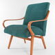 Fauteuil Ton vert