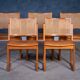 Oak Dining Chairs by Kai Lyngfeldt Larsen, 1960s, Set of 5