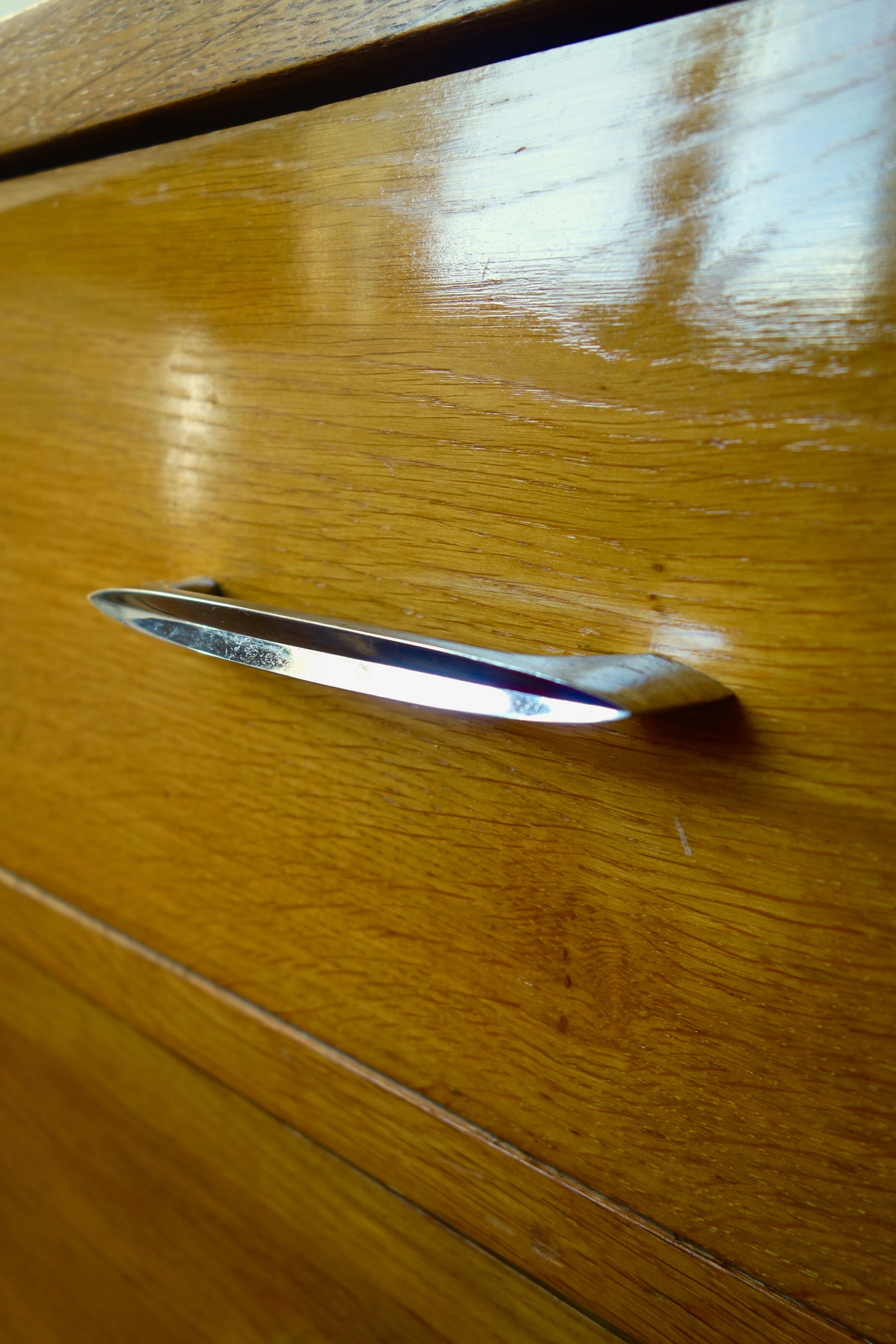 In the 1950s oak buffet