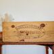 Old wooden box