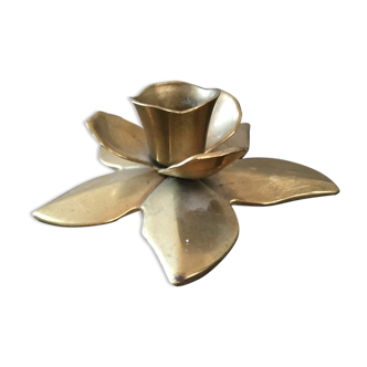Brass candle holder