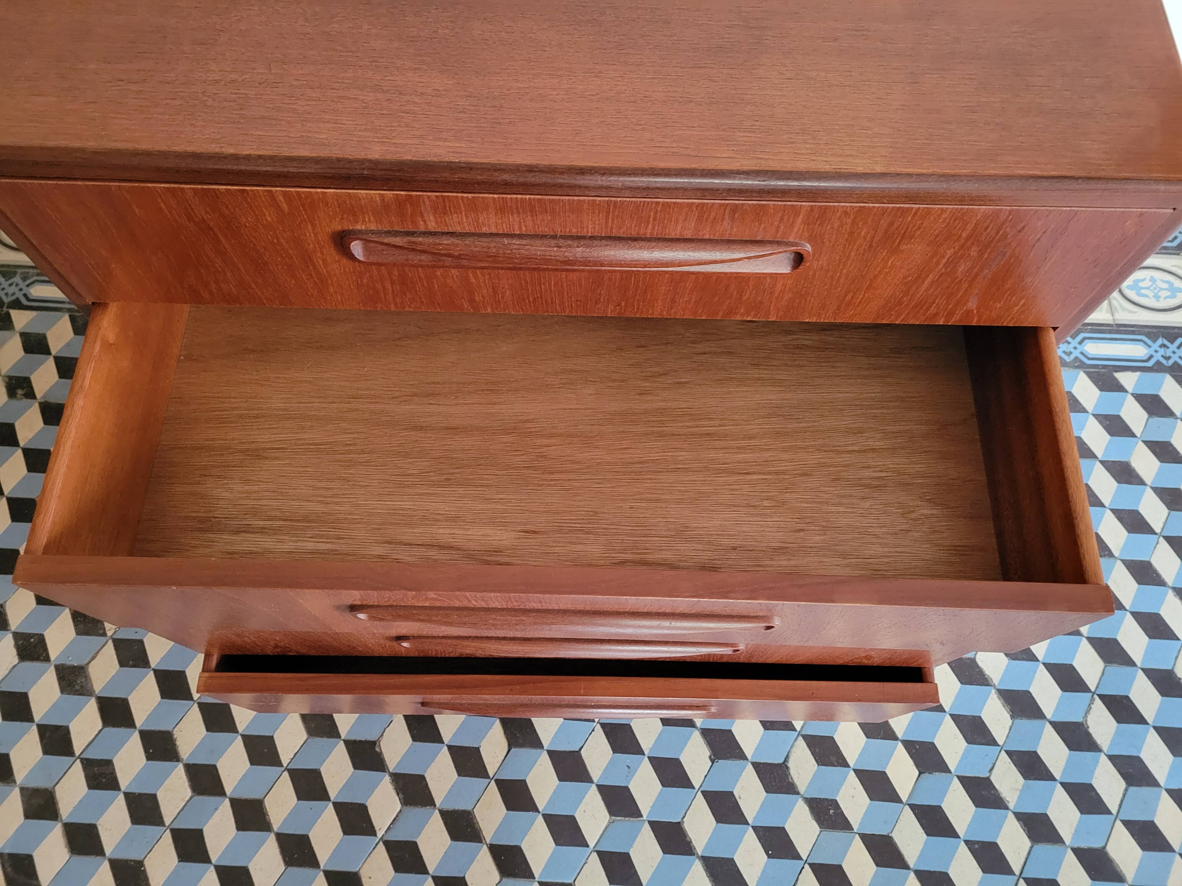 G-Plan Fresco teak chest of drawers