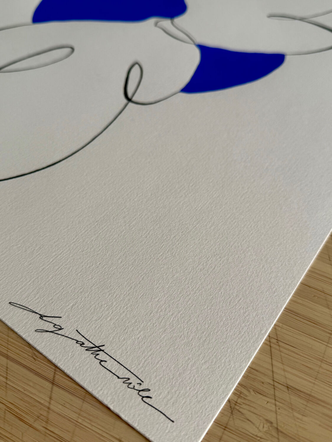 Blue Sun 04 - 40 x 50 - Atelier Agapé