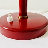 VEB Leuchtenbau - Lutz Rudolph - Glossy Red mushroom Desk lamp