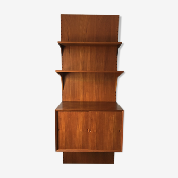 Modular wall bookcase Poul Cadovius Royal System 60s