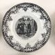 6 talking plates Creil and Montereau