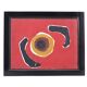 Abstract painting signed, 1980s