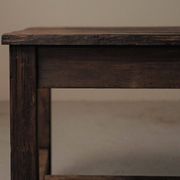 Table de ferme en pin massif, vers 1900