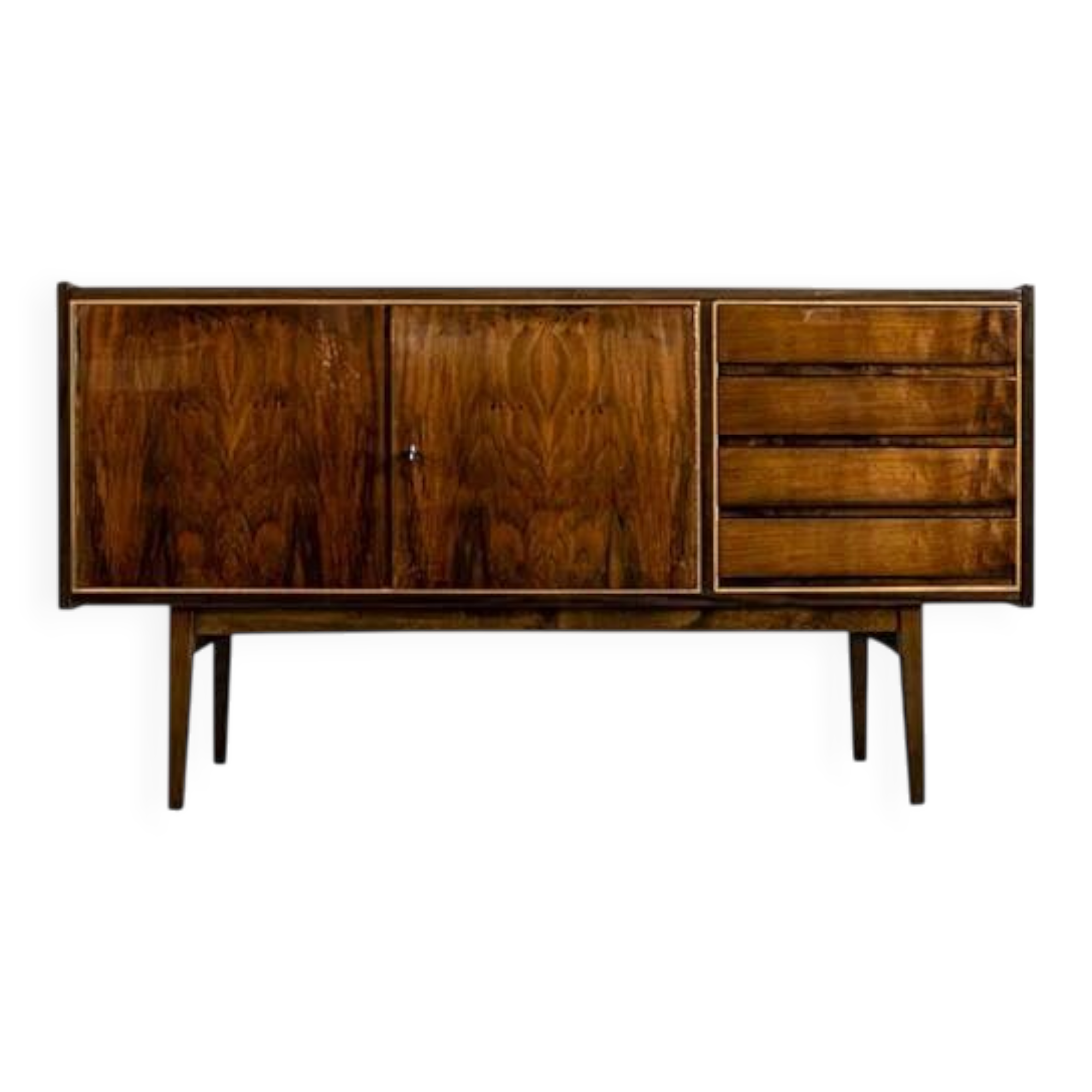 Vintage sideboard by S. Albracht by BZD, Poland, 1970s