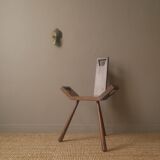 Brass mask wall sculpture tribal decorative object African art handmade vintage