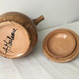 Signed stoneware ceramic coffee maker