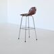 Charlotte Perriand bar stools in leather Les Arcs Ski Resort France 1960