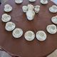 Vintage coffee service bavaria germany – porcelain with floral decoration